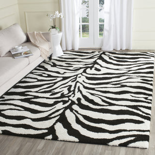 Safavieh Shag SG452 Ivory/Black Area Rug 