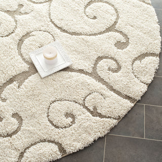 Safavieh Shag SG455 Cream/Beige Area Rug 