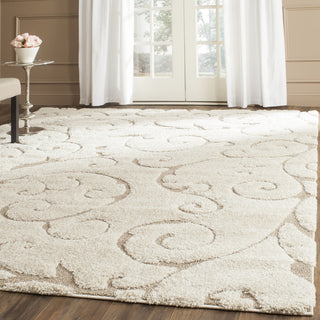 Safavieh Shag SG455 Cream/Beige Area Rug 