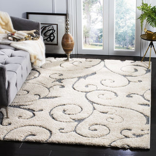 Safavieh Shag SG455 Cream/Light Blue Area Rug Lifestyle Image