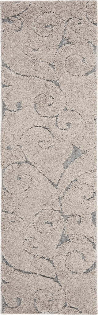 Safavieh Shag SG455 Cream/Light Blue Area Rug 