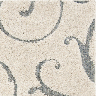 Safavieh Shag SG455 Cream/Light Blue Area Rug 