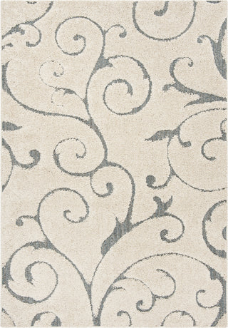 Safavieh Shag SG455 Cream/Light Blue Area Rug main image