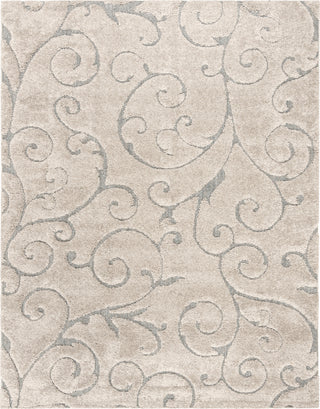 Safavieh Shag SG455 Cream/Light Blue Area Rug 