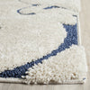 Safavieh Shag SG455 Cream/Blue Area Rug 