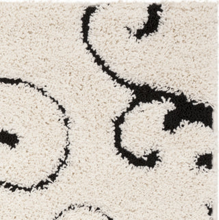 Safavieh Shag SG455 Ivory/Black Area Rug 