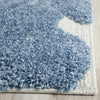 Safavieh Shag SG455 Light Blue/Cream Area Rug 