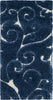Safavieh Shag SG455 Dark Blue/Cream Area Rug 