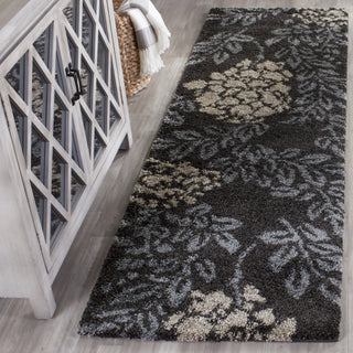 Safavieh Shag SG456 Dark Brown/Grey Area Rug  Feature