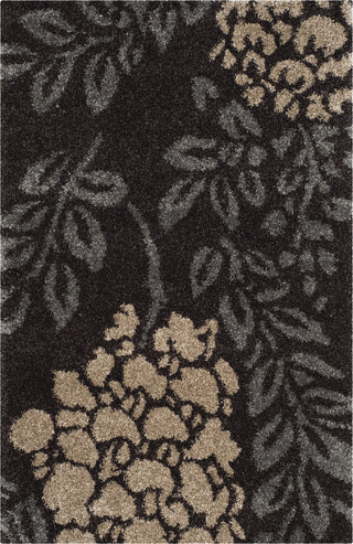 Safavieh Shag SG456 Dark Brown/Grey Area Rug main image