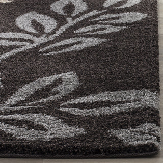 Safavieh Shag SG456 Dark Brown/Grey Area Rug 