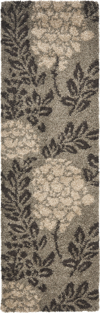 Safavieh Shag SG456 Smoke/Dark Brown Area Rug 