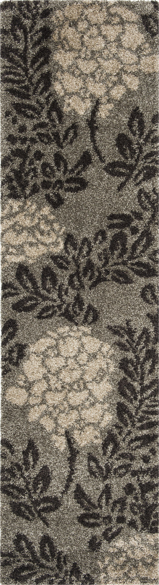 Safavieh Shag SG456 Smoke/Dark Brown Area Rug 