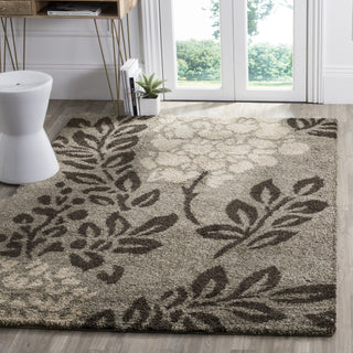 Safavieh Shag SG456 Smoke/Dark Brown Area Rug 