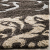 Safavieh Shag SG458 Dark Brown/Smoke Area Rug 