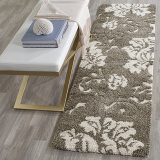 Safavieh Shag SG458 Smoke/Beige Area Rug  Feature