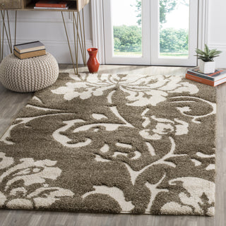 Safavieh Shag SG458 Smoke/Beige Area Rug 