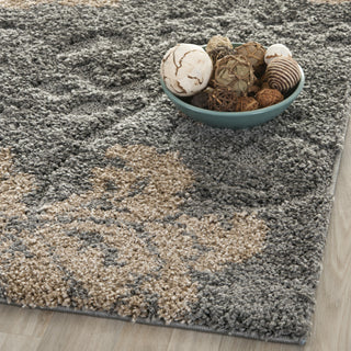 Safavieh Shag SG458 Grey/Beige Area Rug  Feature