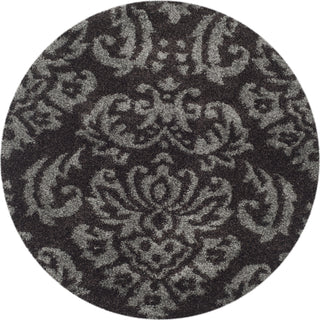 Safavieh Shag SG460 Dark Brown/Smoke Area Rug 