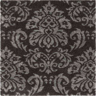 Safavieh Shag SG460 Dark Brown/Smoke Area Rug 