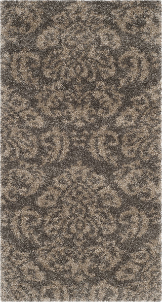 Safavieh Shag SG460 Smoke/Beige Area Rug 