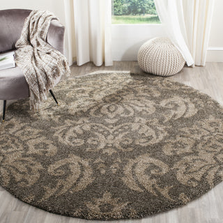 Safavieh Shag SG460 Smoke/Beige Area Rug 