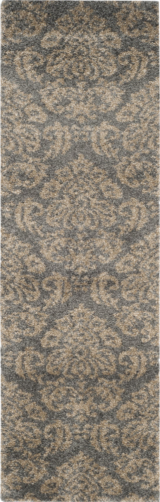 Safavieh Shag SG460 Grey/Beige Area Rug 