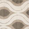 Safavieh Shag SG461 Cream/Smoke Area Rug 