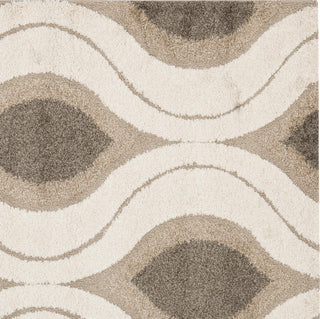 Safavieh Shag SG461 Cream/Smoke Area Rug 