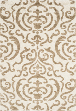 Safavieh Shag SG462 Cream/Beige Area Rug 