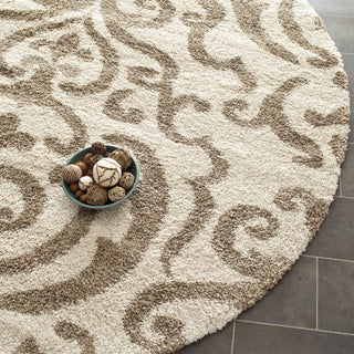 Safavieh Shag SG462 Cream/Beige Area Rug 