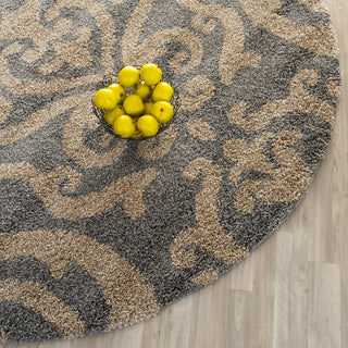 Safavieh Shag SG462 Grey/Beige Area Rug 