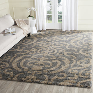 Safavieh Shag SG462 Grey/Beige Area Rug 