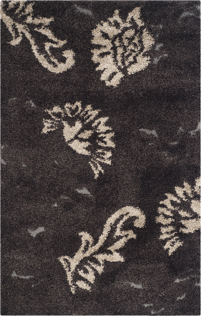 Safavieh Shag SG463 Dark Brown/Smoke Area Rug main image