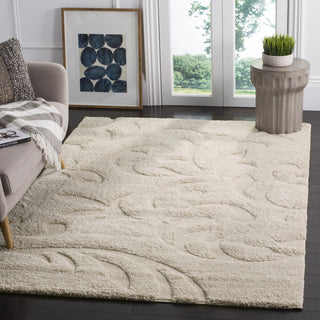 Safavieh Shag SG468 Creme/Creme Area Rug  Feature