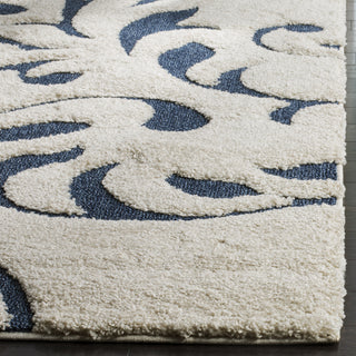 Safavieh Shag SG468 Cream/Blue Area Rug 