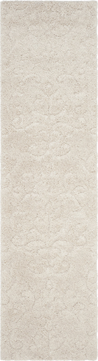 Safavieh Florida Shag SG470 Creme/Creme Area Rug 