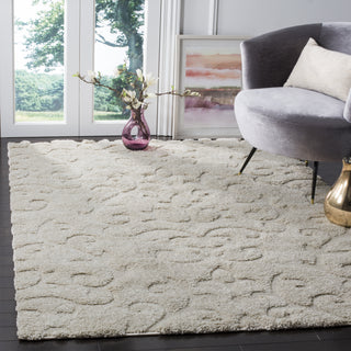 Safavieh Florida Shag SG470 Creme/Creme Area Rug  Feature