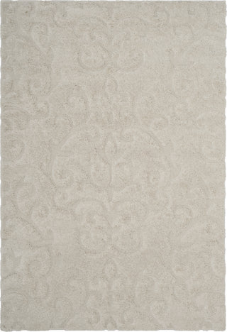 Safavieh Florida Shag SG470 Creme/Creme Area Rug 