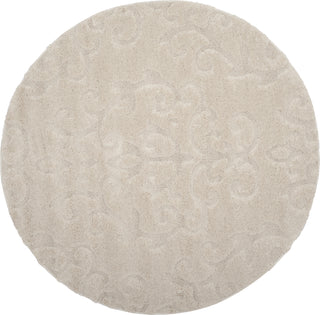 Safavieh Florida Shag SG470 Creme/Creme Area Rug 