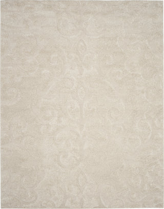 Safavieh Florida Shag SG470 Creme/Creme Area Rug 