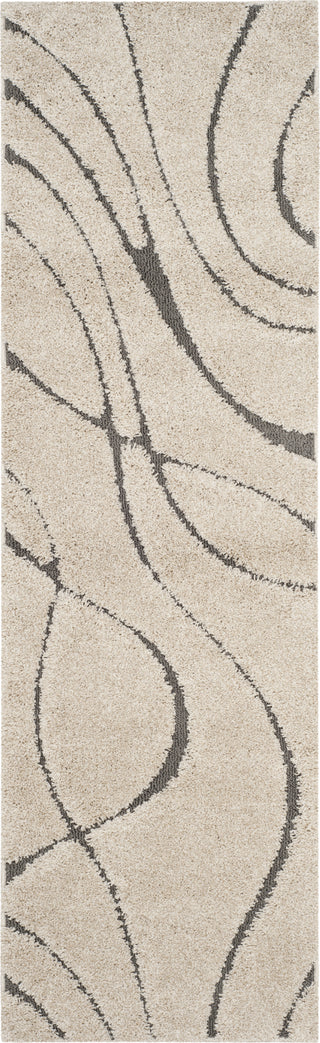 Safavieh Shag SG471 Cream/Grey Area Rug 