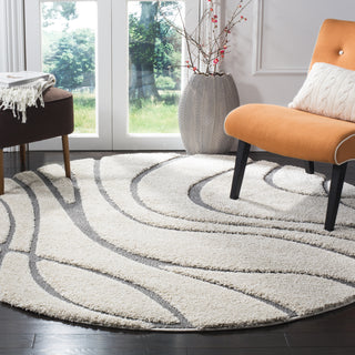 Safavieh Shag SG471 Cream/Grey Area Rug  Feature