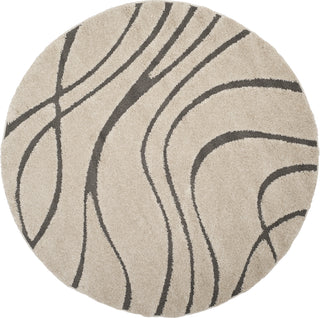 Safavieh Shag SG471 Cream/Grey Area Rug 