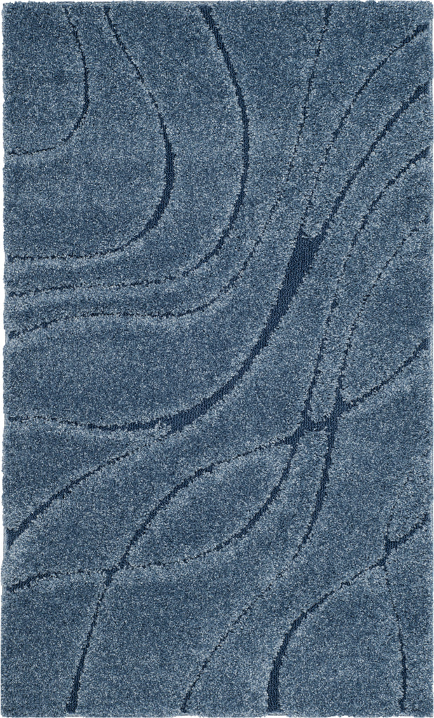 Safavieh Shag SG471 Light Blue/Blue Area Rug main image