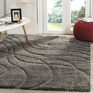 Safavieh Shag SG471 Grey/Grey Area Rug  Feature