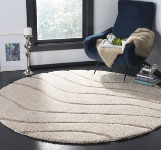 Safavieh Shag SG472 Cream/Beige Area Rug 