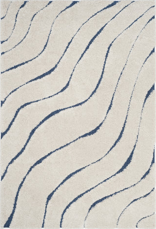 Safavieh Shag SG472 Cream/Blue Area Rug main image