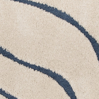 Safavieh Shag SG472 Cream/Blue Area Rug 