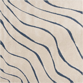 Safavieh Shag SG472 Cream/Blue Area Rug 